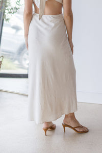 Scottie Open Tie Back Maxi Dress