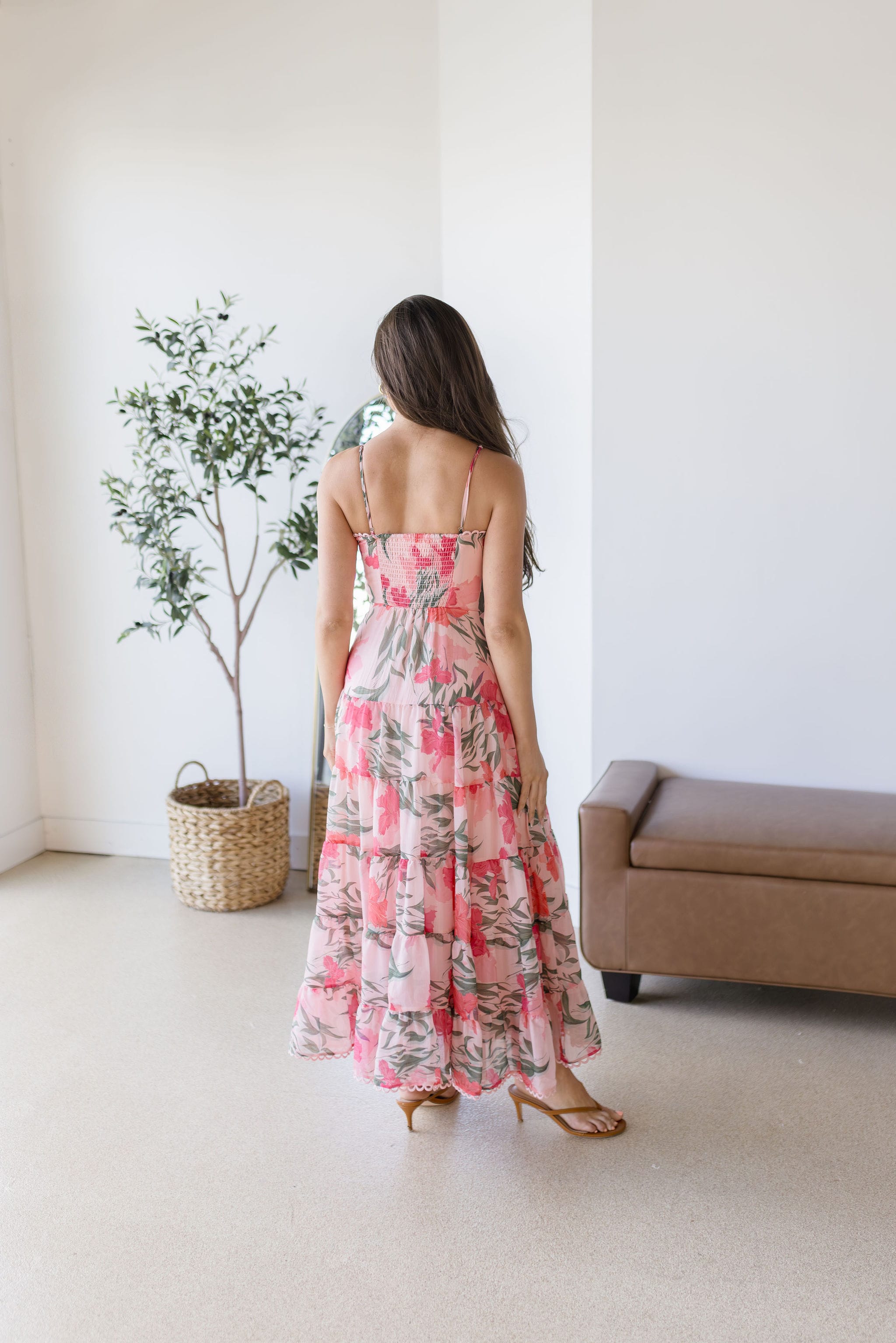 Lianna Tiered Midi Dress