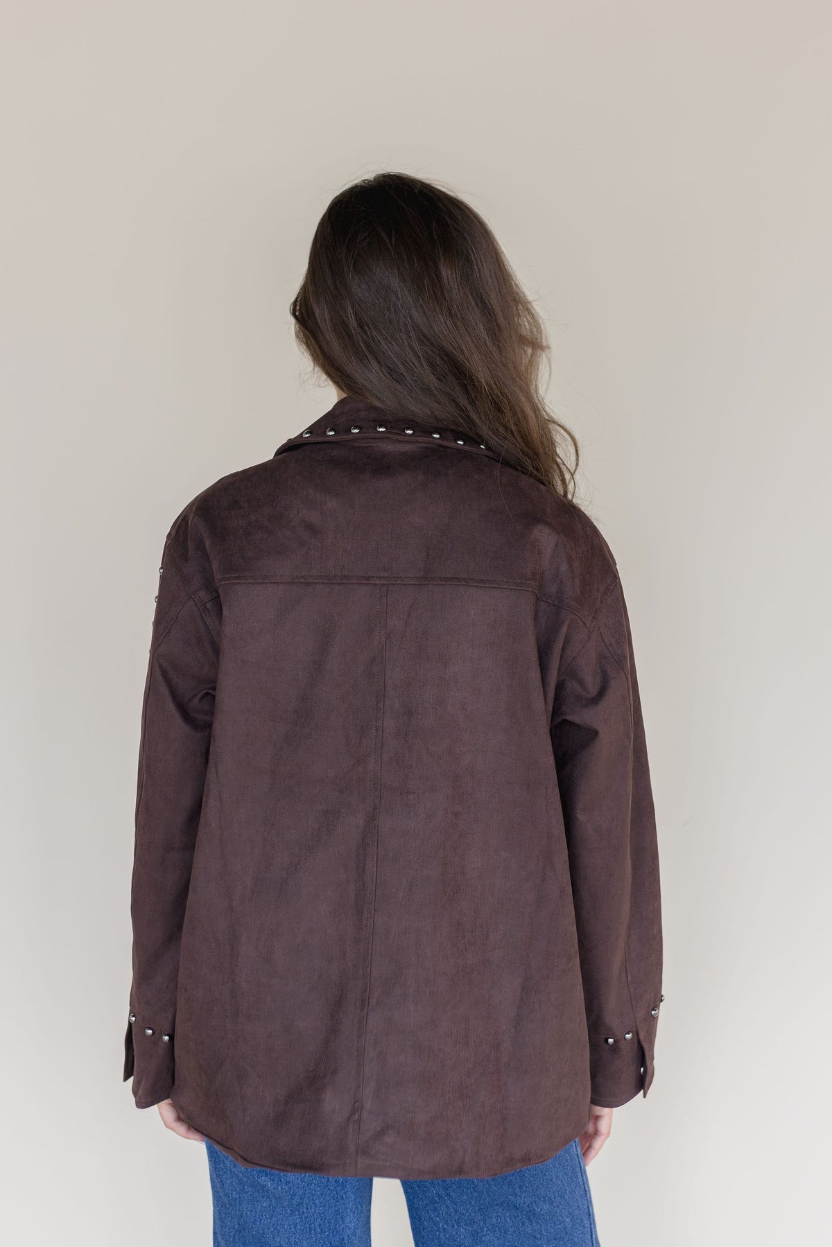 Studded Suede Jacket