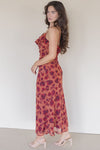Leavitt Ruffle Floral Midi Dress Leavitt Ruffle Floral Midi Dress
