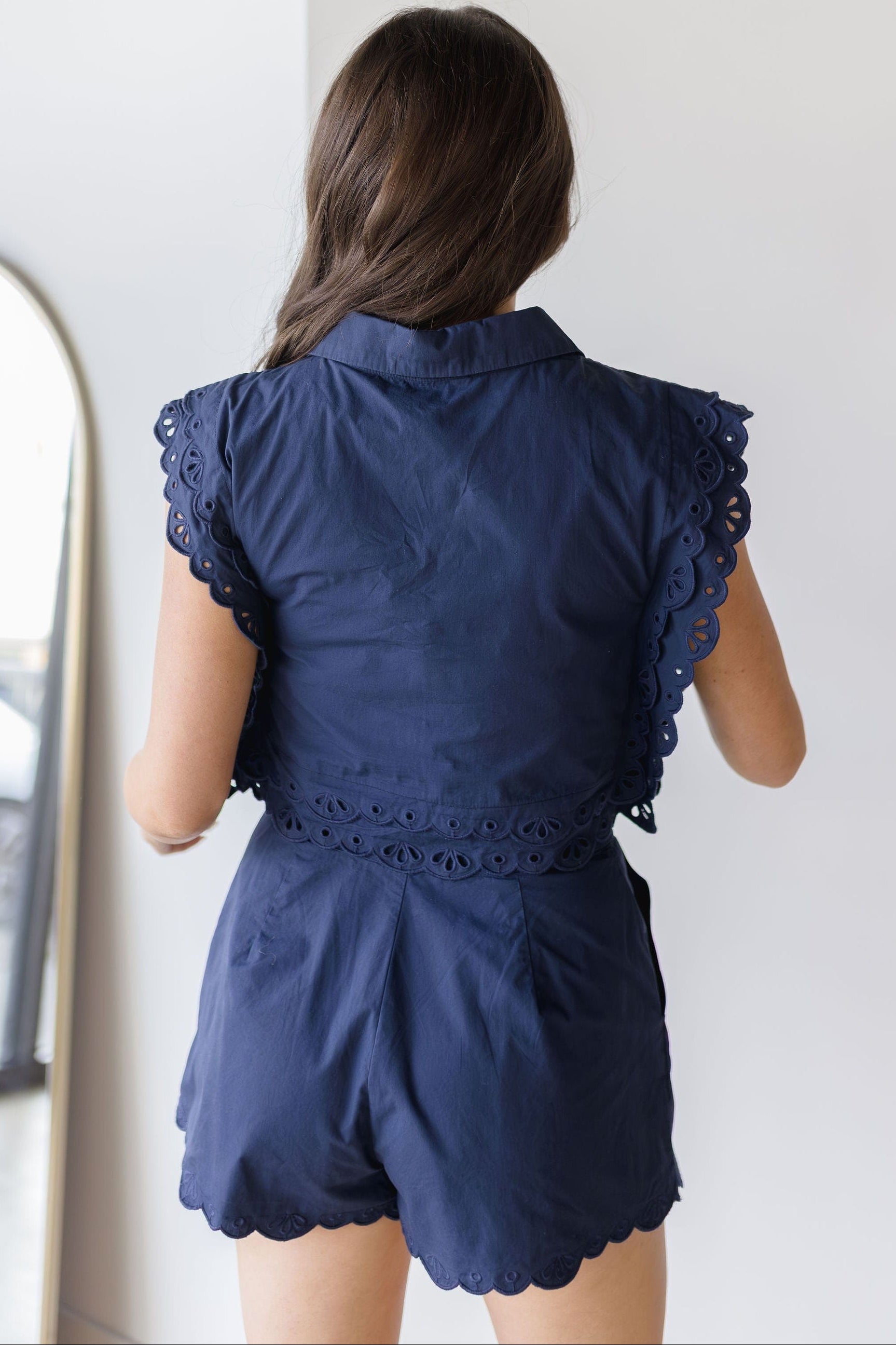 Reva Eyelet Short