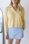 Honey Knitted V Neck Sweater Honey Knitted V Neck Sweater