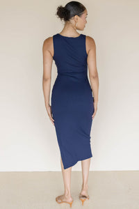 Celine Square Neck Knit Dress