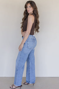 Button Down Suede Vest Top