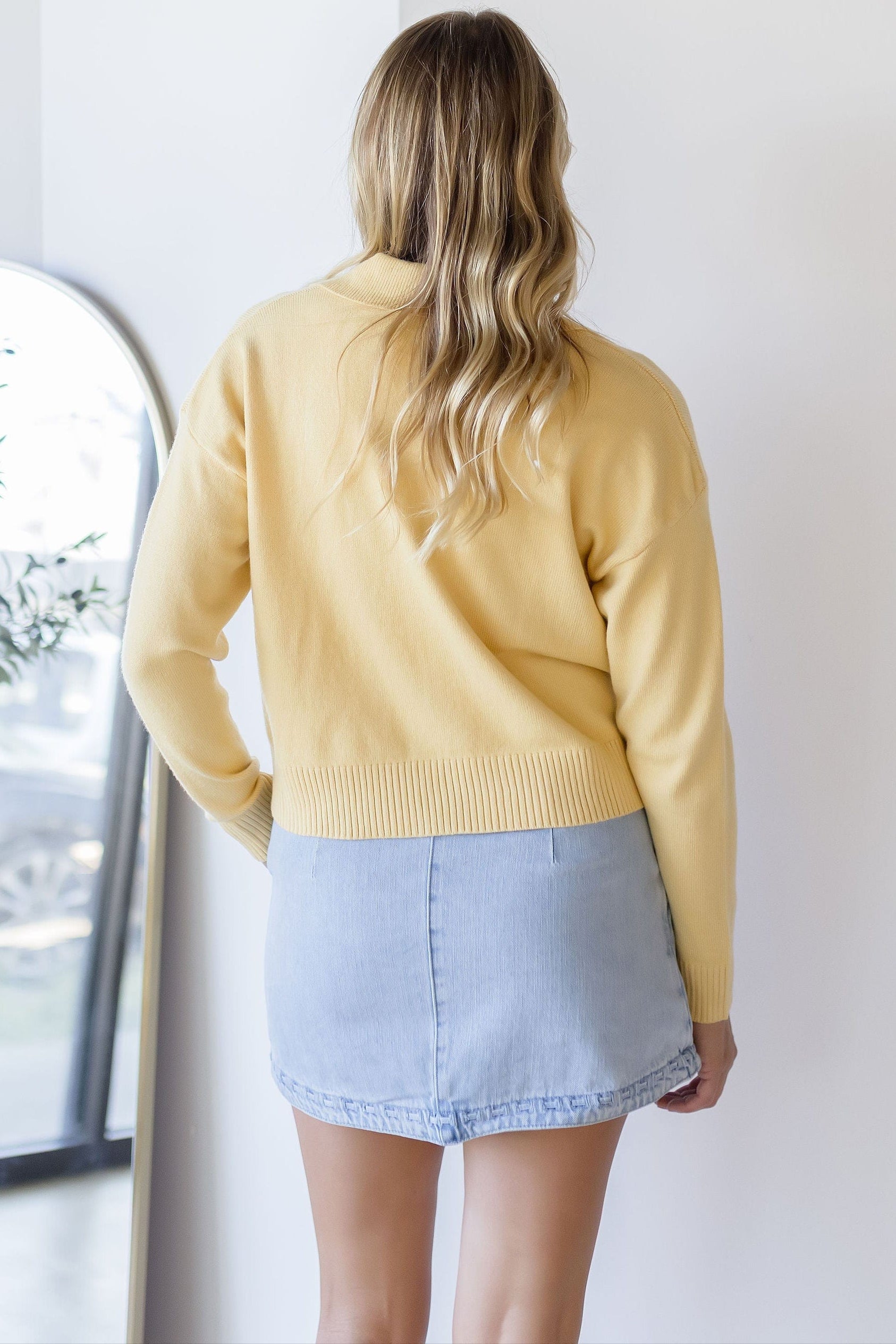 Honey Knitted V Neck Sweater Honey Knitted V Neck Sweater