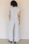 Irisa Cut Out Back Linen Jumpsuit Irisa Cut Out Back Linen Jumpsuit