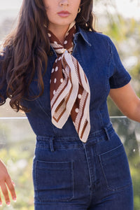 Dotty Square Scarf