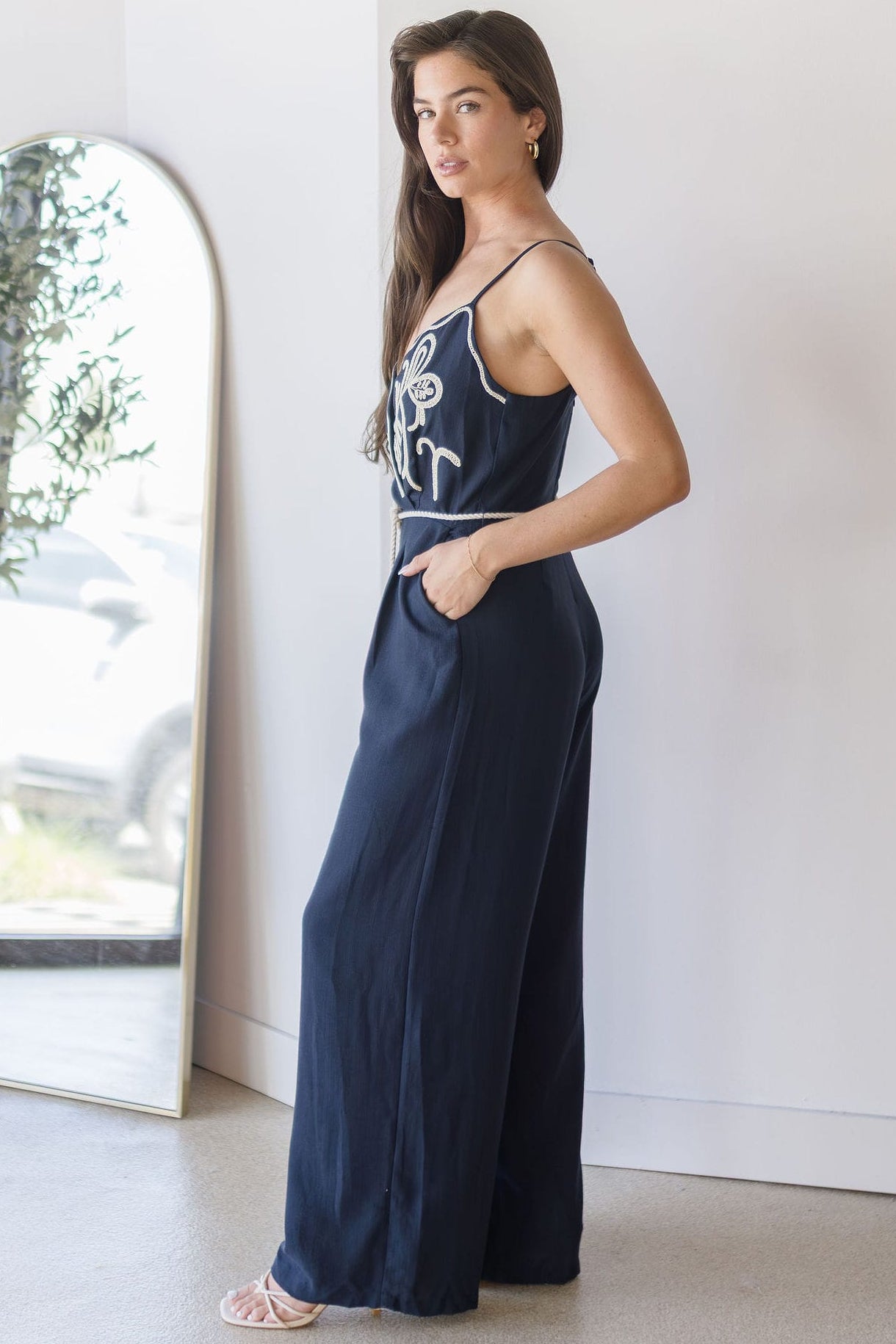 Hollis Embroidered Jumpsuit
