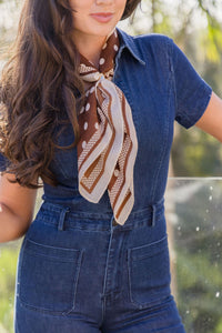 Dotty Square Scarf