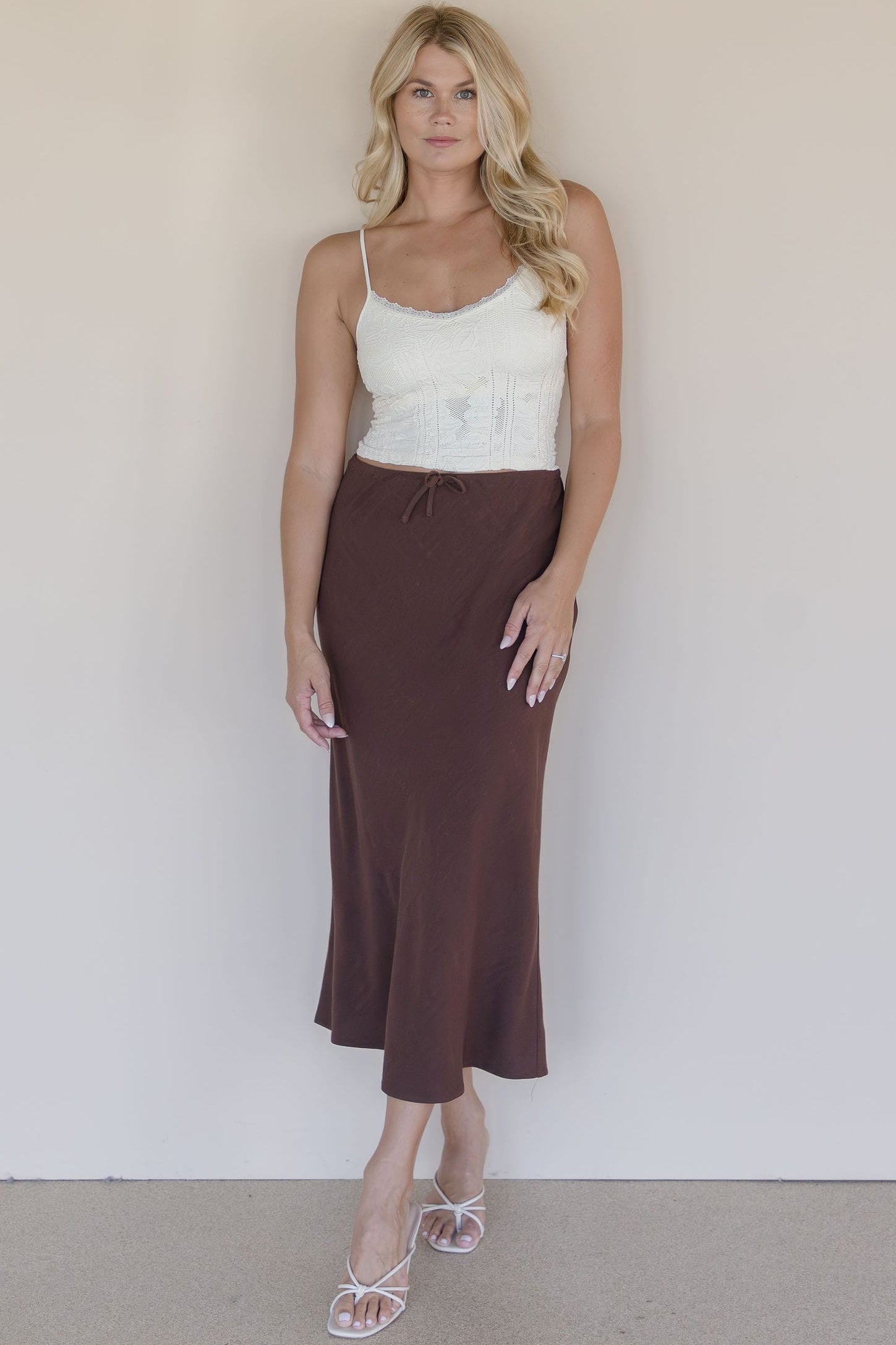 Cassia Linen Skirt
