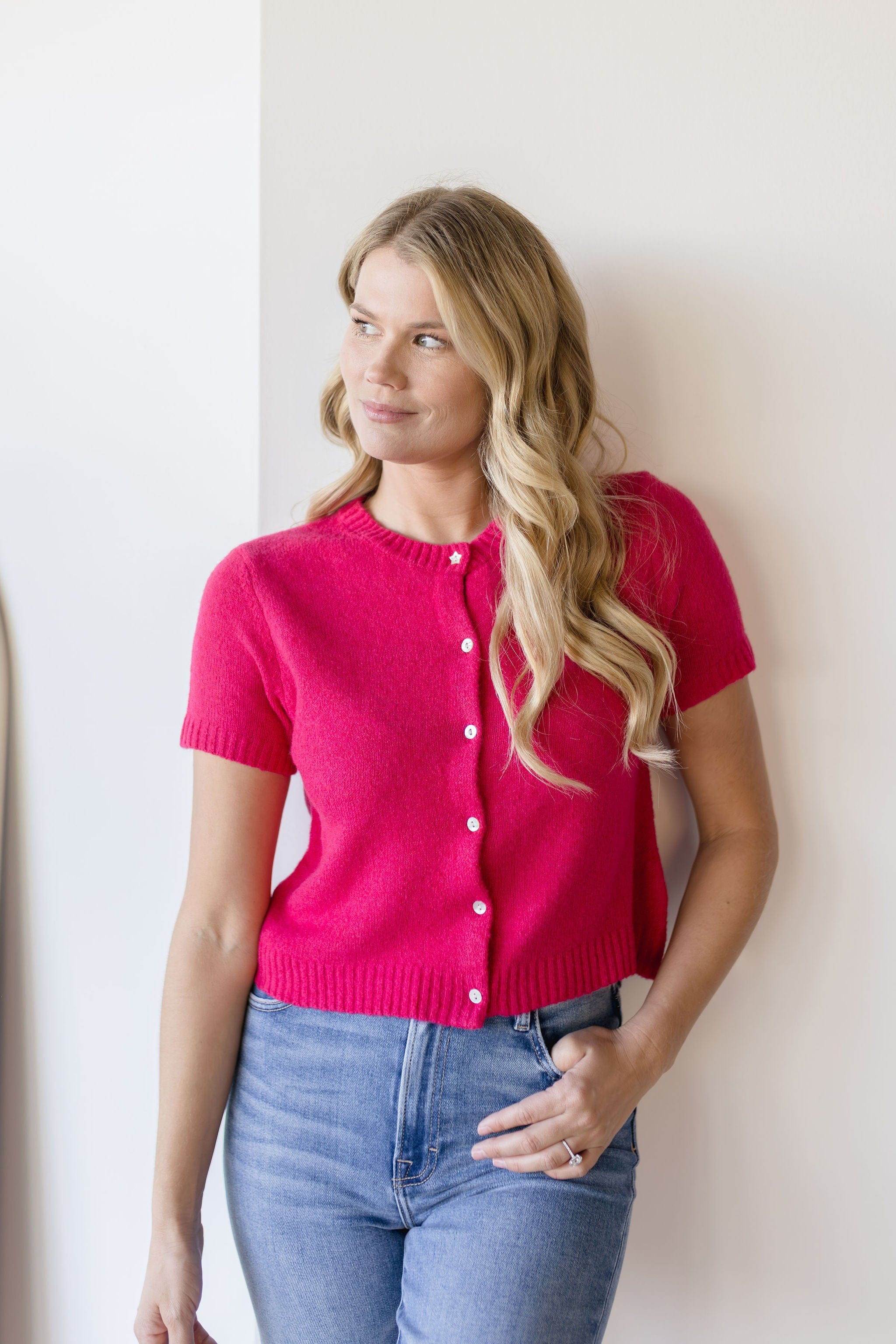 Lover Short Sleeve Cardigan