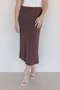 Cassia Linen Skirt