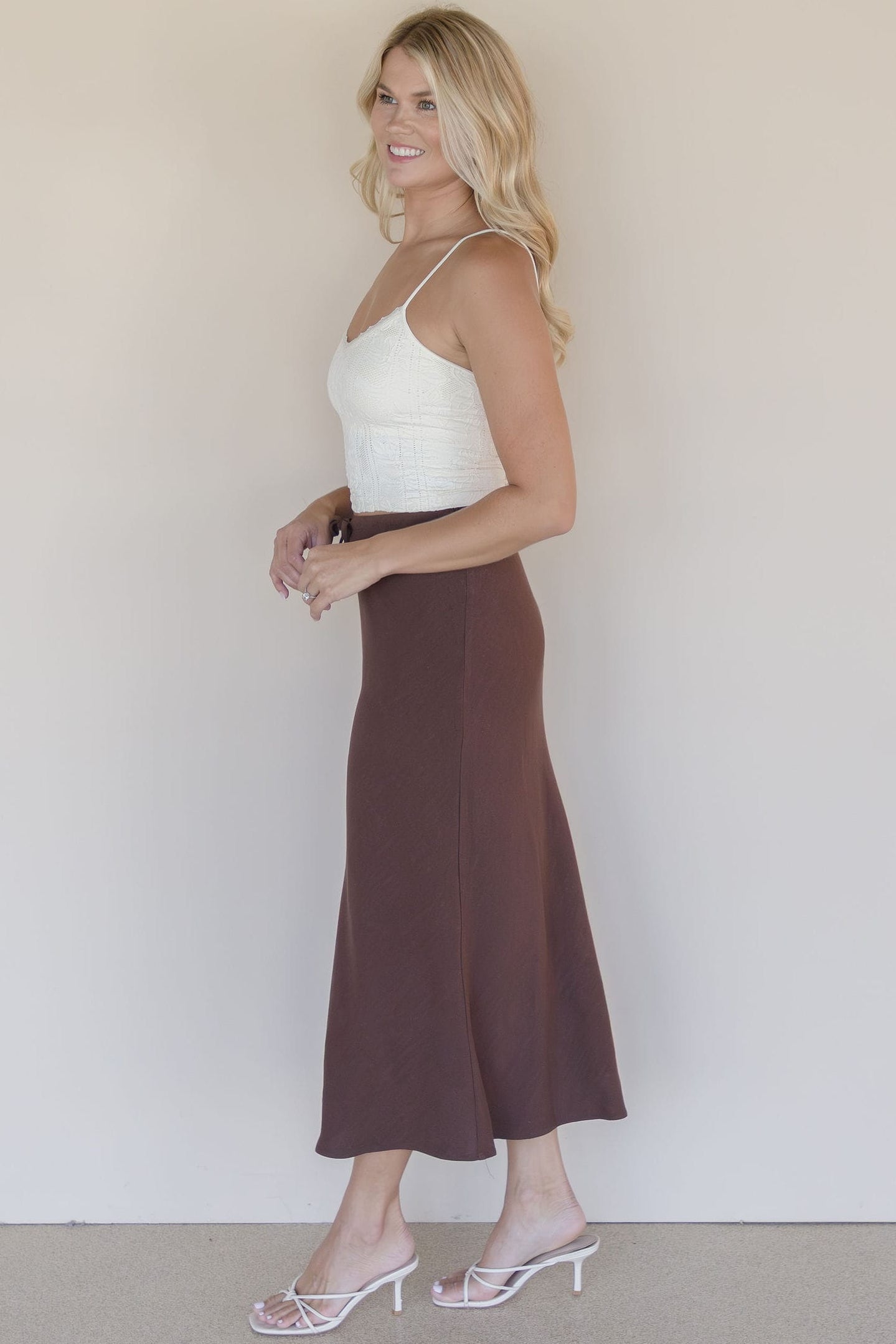 Cassia Linen Skirt