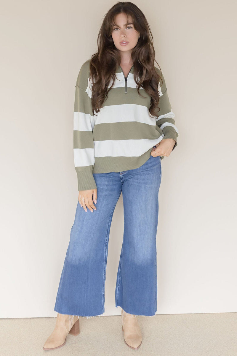 Idris Striped Sweater Idris Striped Sweater