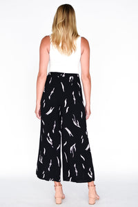 Abstract Cropped Pant