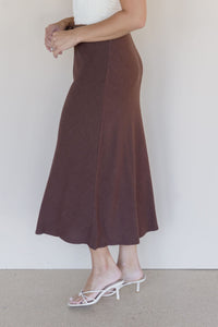 Cassia Linen Skirt