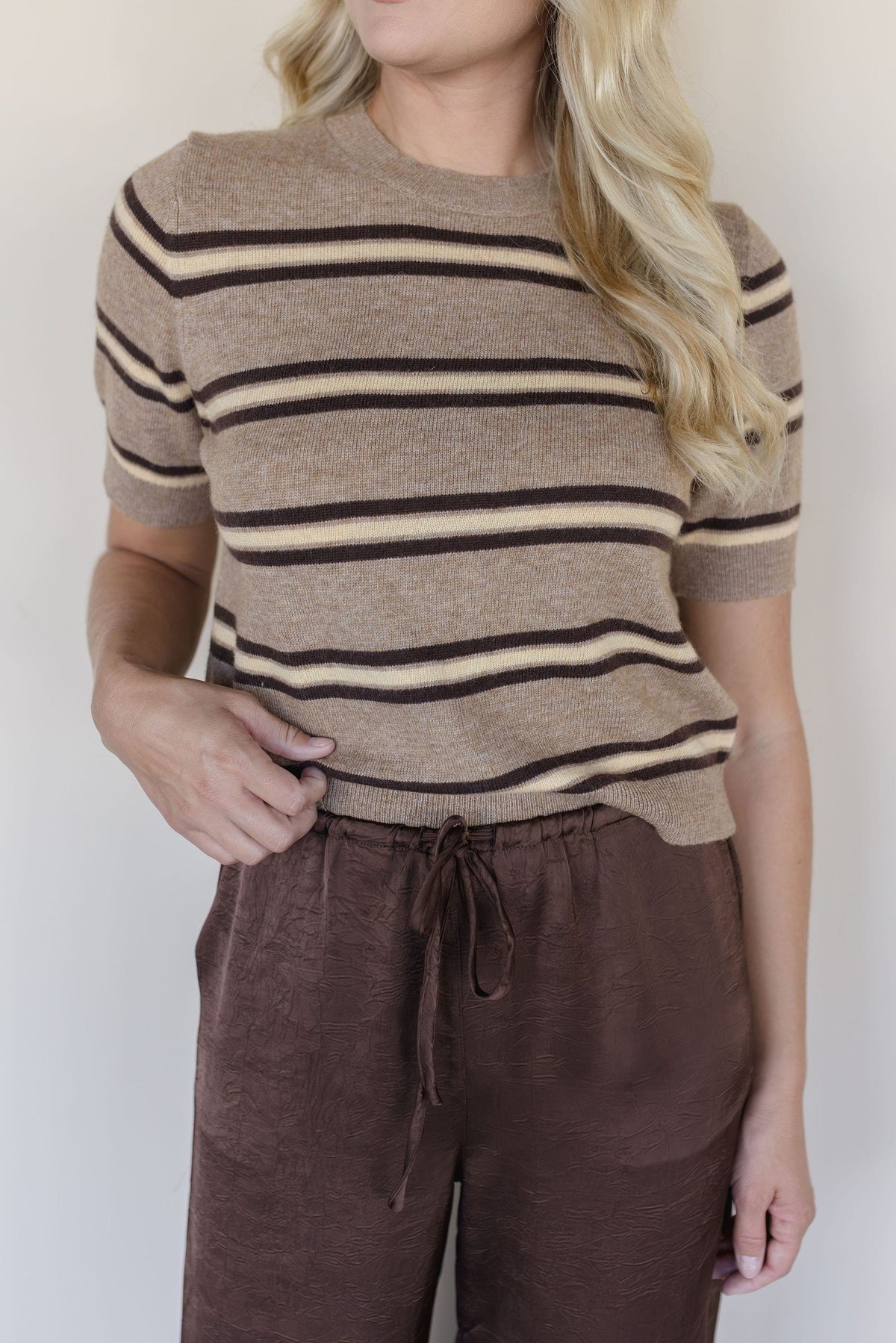 Auden Short Sleeve Knit Top