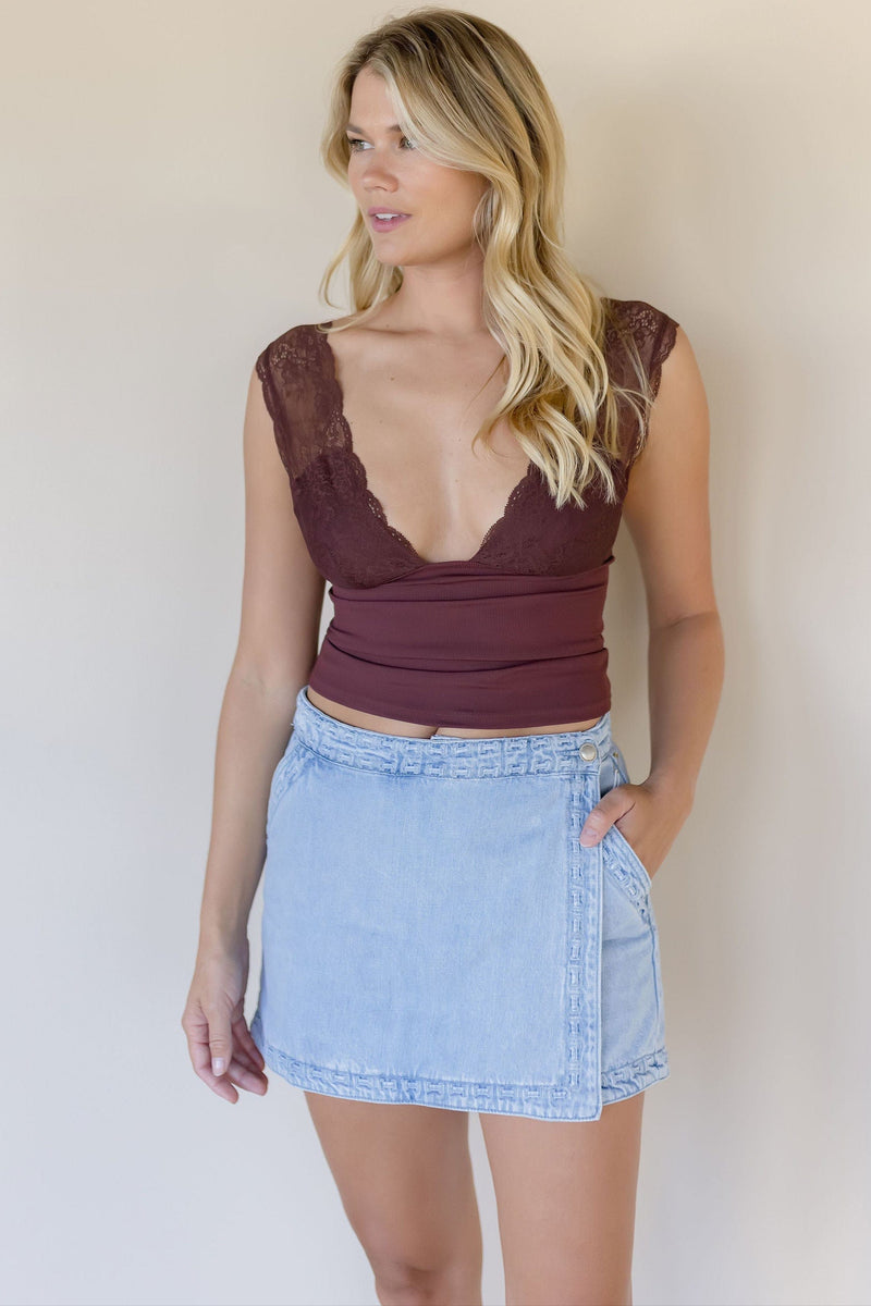 Wyatt Wrap Mini Skort Wyatt Wrap Mini Skort