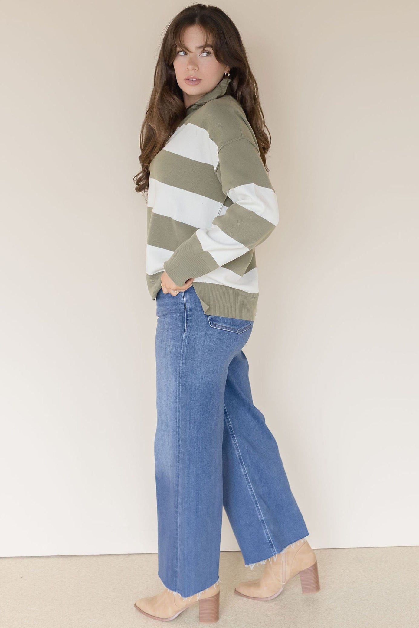 Idris Striped Sweater Idris Striped Sweater