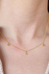 Cosmic Star Charm Necklace