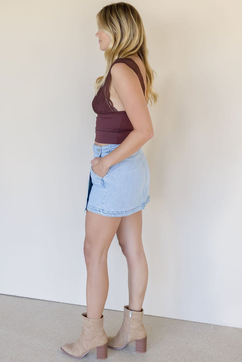 Wyatt Wrap Mini Skort Wyatt Wrap Mini Skort