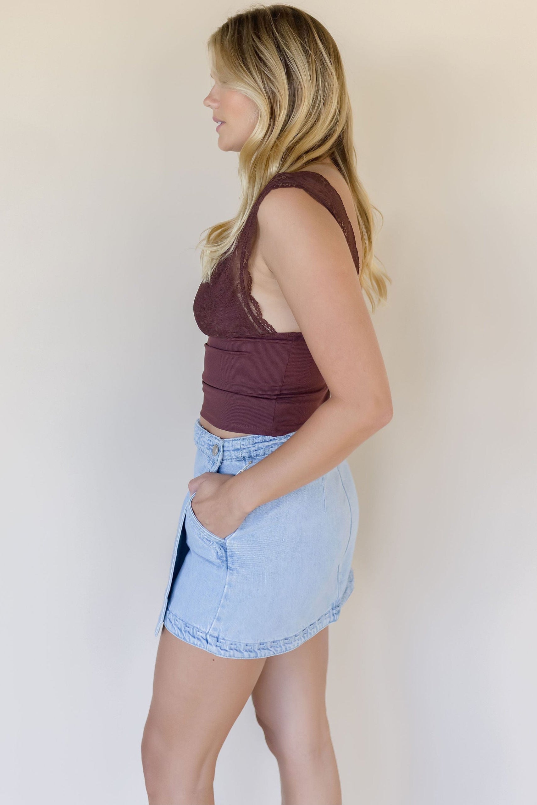 Wyatt Wrap Mini Skort Wyatt Wrap Mini Skort
