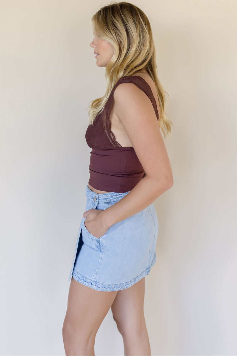Wyatt Wrap Mini Skort Wyatt Wrap Mini Skort