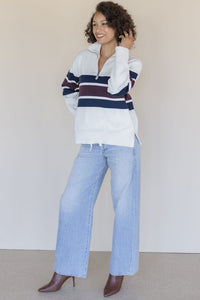 Idris Striped Sweater