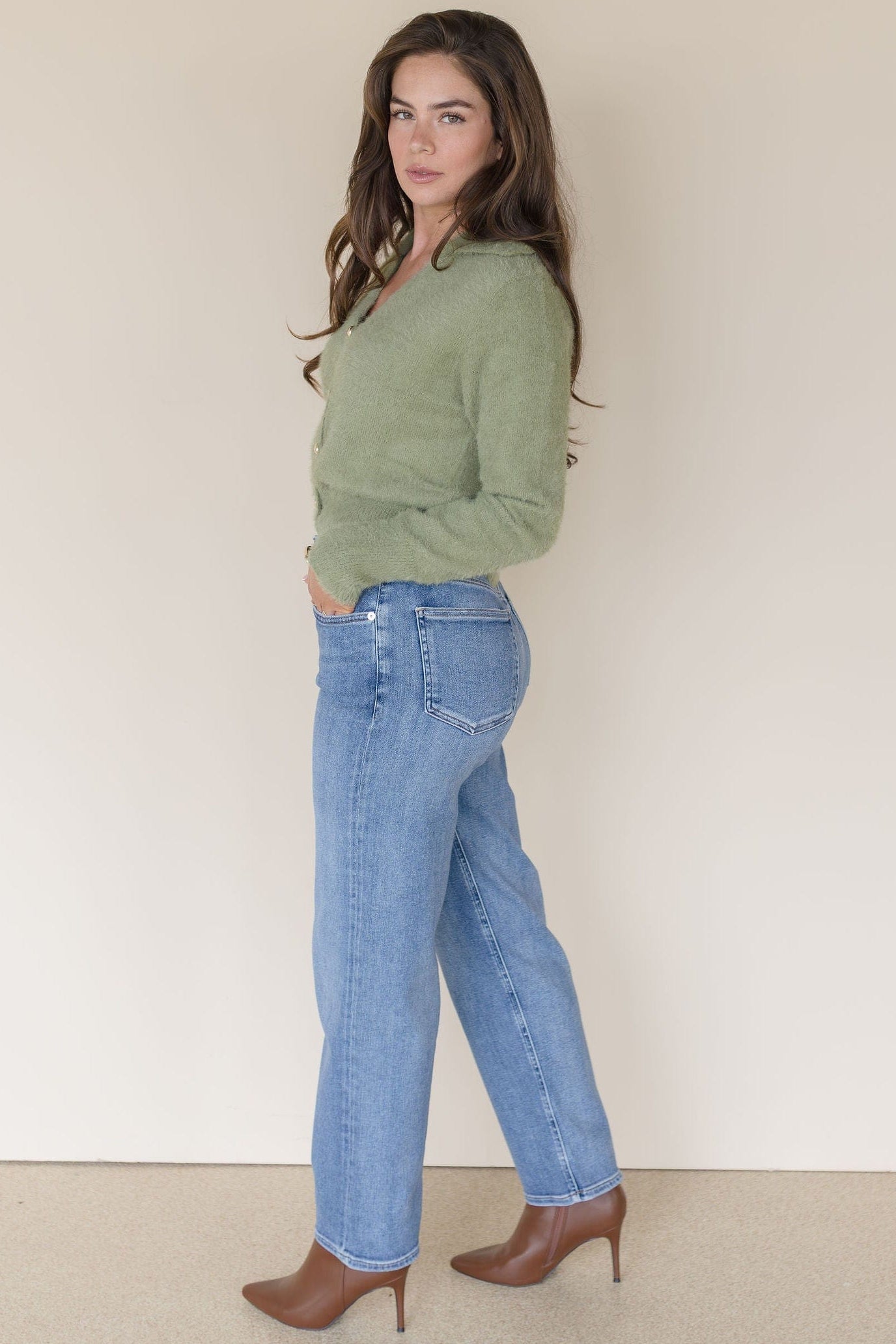 Kora Collared Button Down Sweater Kora Collared Button Down Sweater