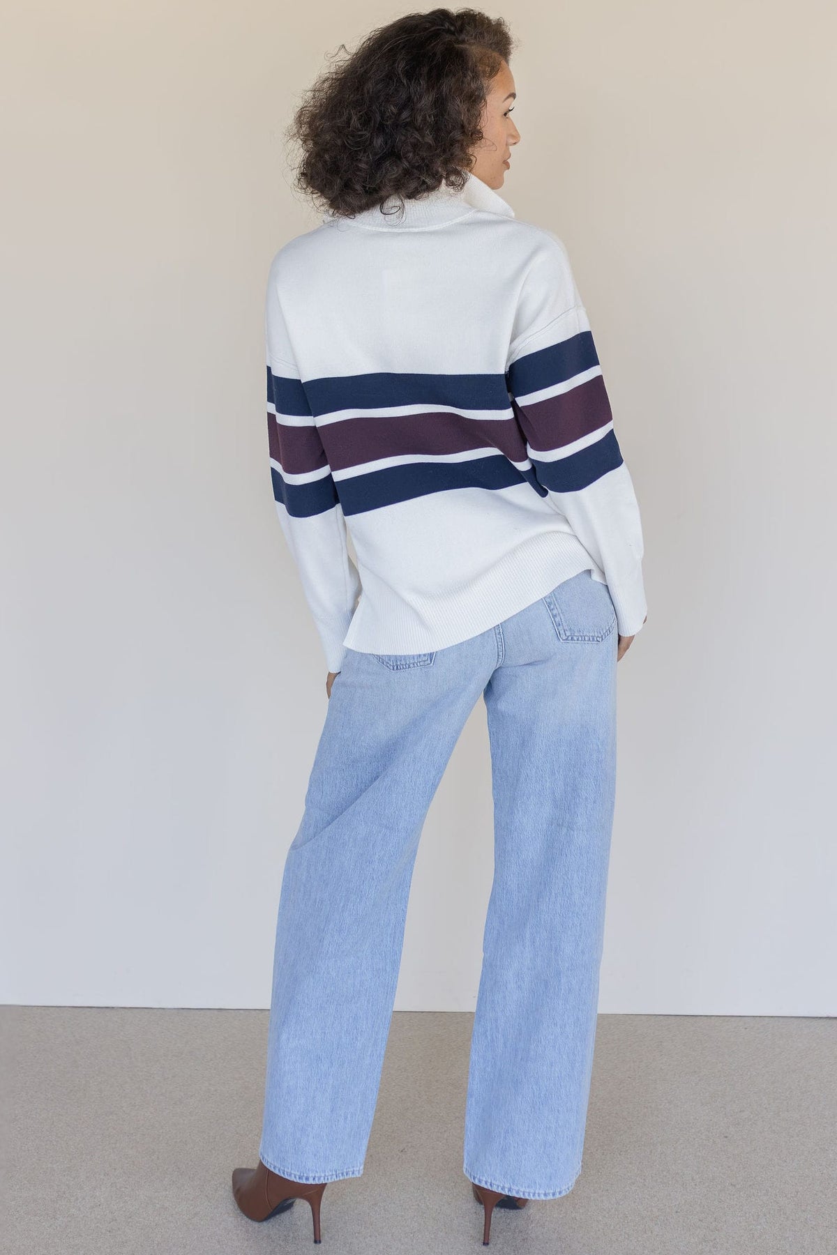 Idris Striped Sweater