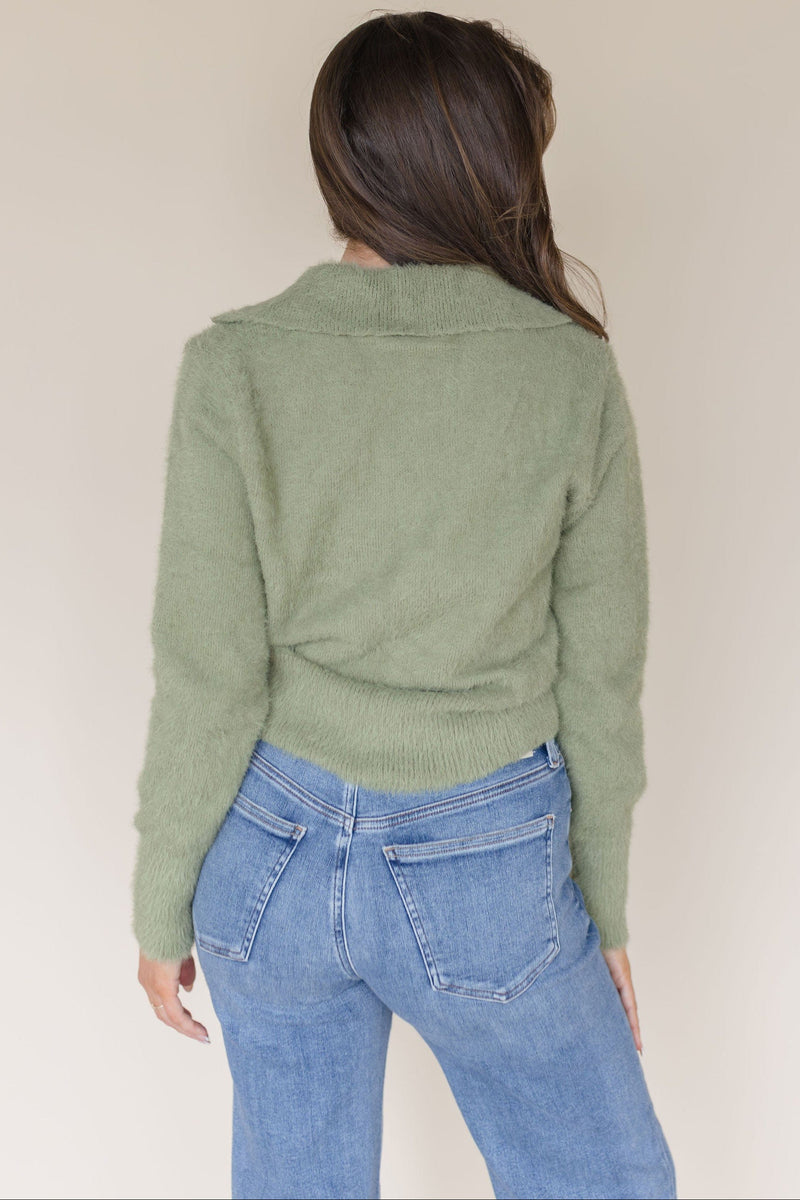 Kora Collared Button Down Sweater Kora Collared Button Down Sweater