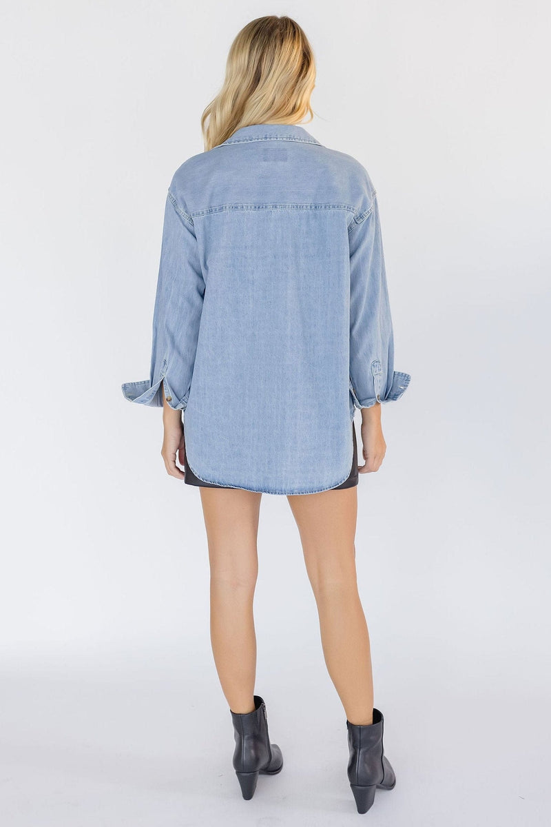 Roger Denim Boyfriend Shirt