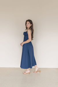 Sunday Morning Corset Midi Dress