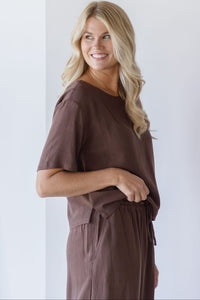Gemini Linen Top