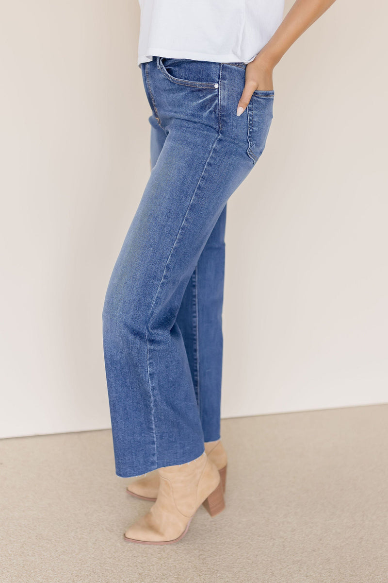 Slim Palazzo Scissor Cut Jeans Slim Palazzo Scissor Cut Jeans