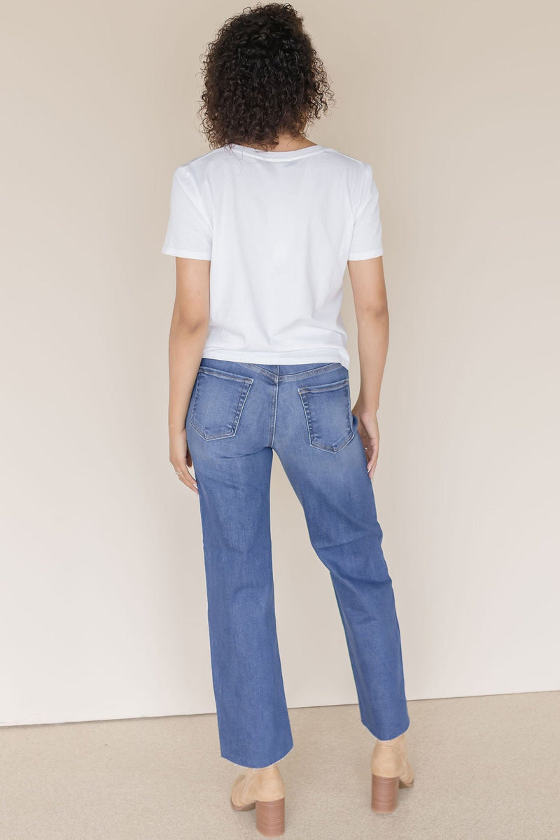 Slim Palazzo Scissor Cut Jeans Slim Palazzo Scissor Cut Jeans