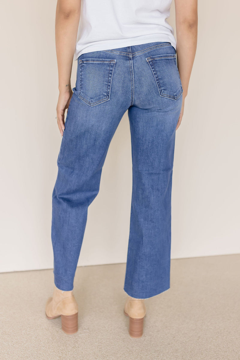 Slim Palazzo Scissor Cut Jeans Slim Palazzo Scissor Cut Jeans