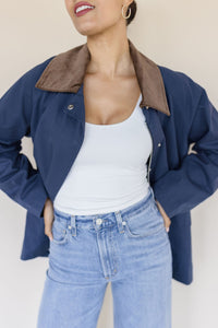 Sheckler Corduroy Collared Workman Jacket