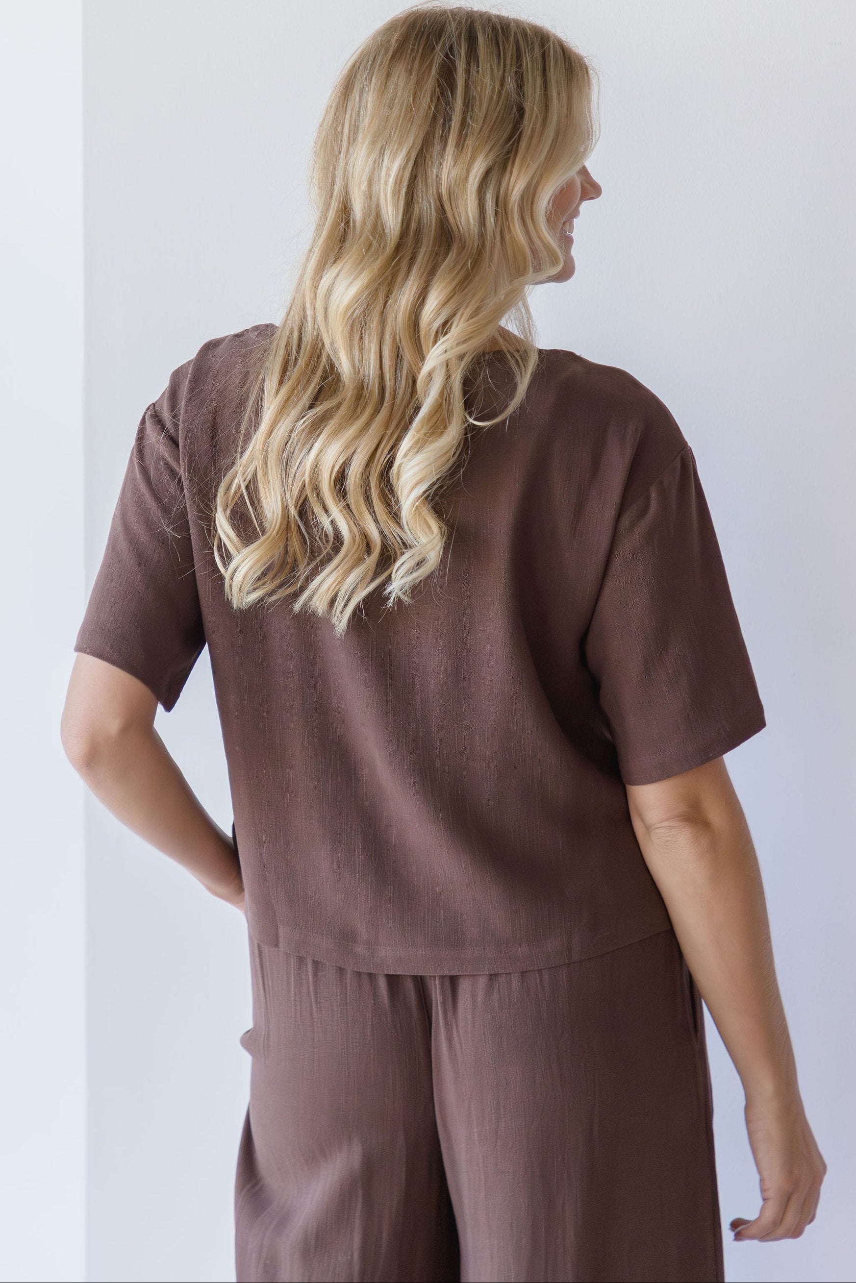 Gemini Linen Top