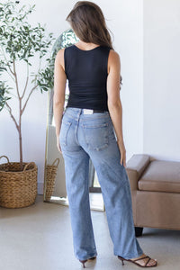 Clean Lines Square Neck Shirred Brami