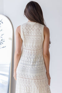 Yasmyn Crochet Duster