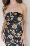 Art Of Bloom Strapless Maxi Dress Art Of Bloom Strapless Maxi Dress