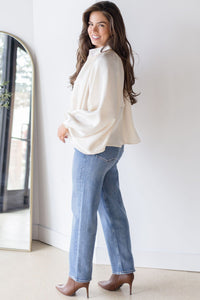 Tansy Silky Satin Bubble Bomber Jacket Tansy Silky Satin Bubble Bomber Jacket