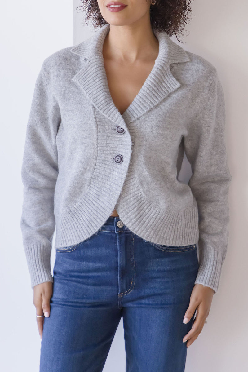 Betsy Curved Hem Cardigan Betsy Curved Hem Cardigan