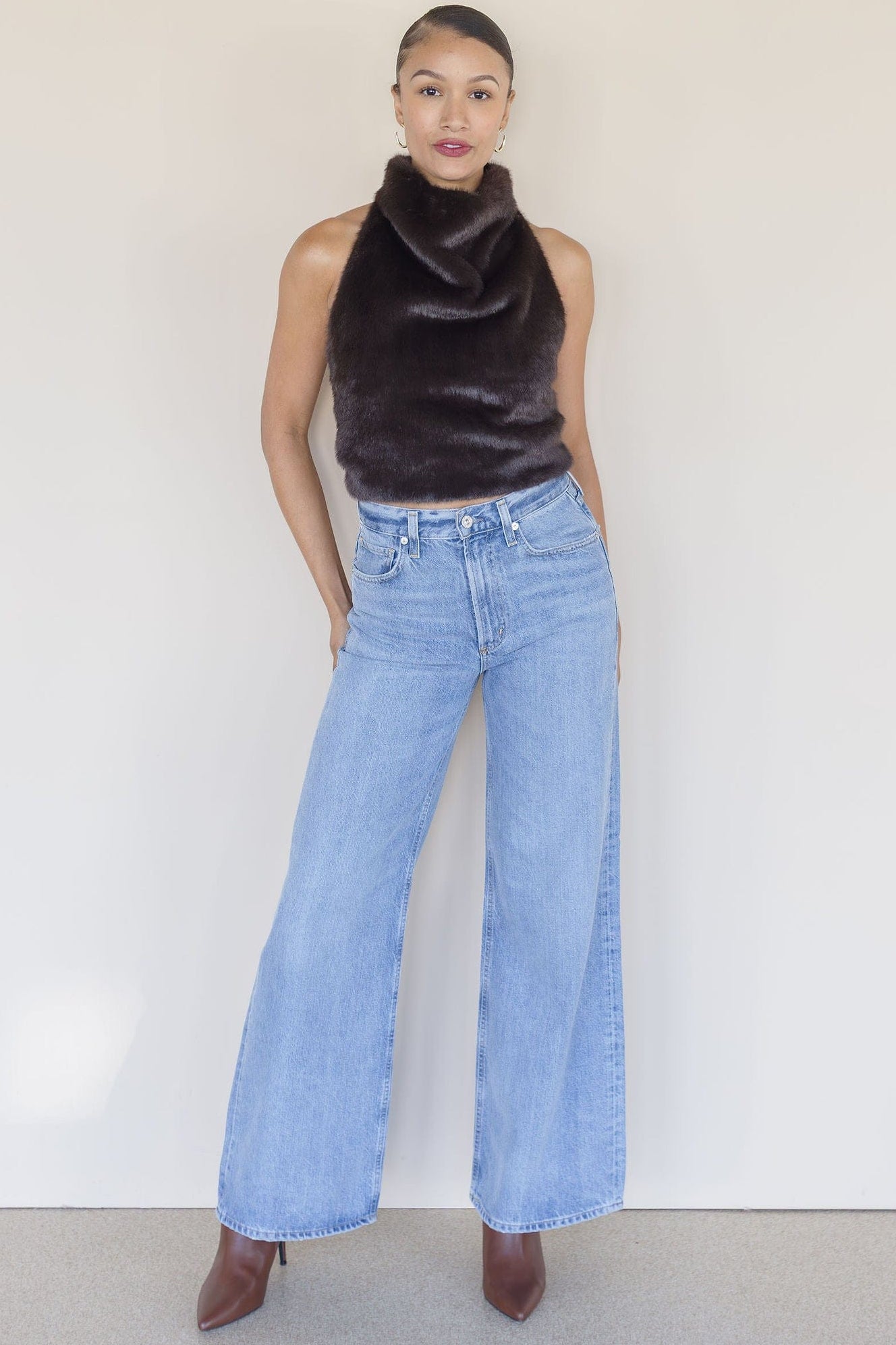 Cassidy Faux Fur Top