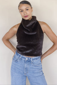 Cassidy Faux Fur Top