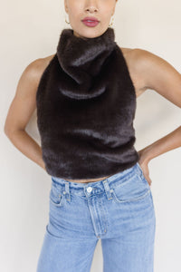 Cassidy Faux Fur Top