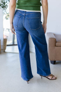 Annina High Rise Wide Leg Jean 30"