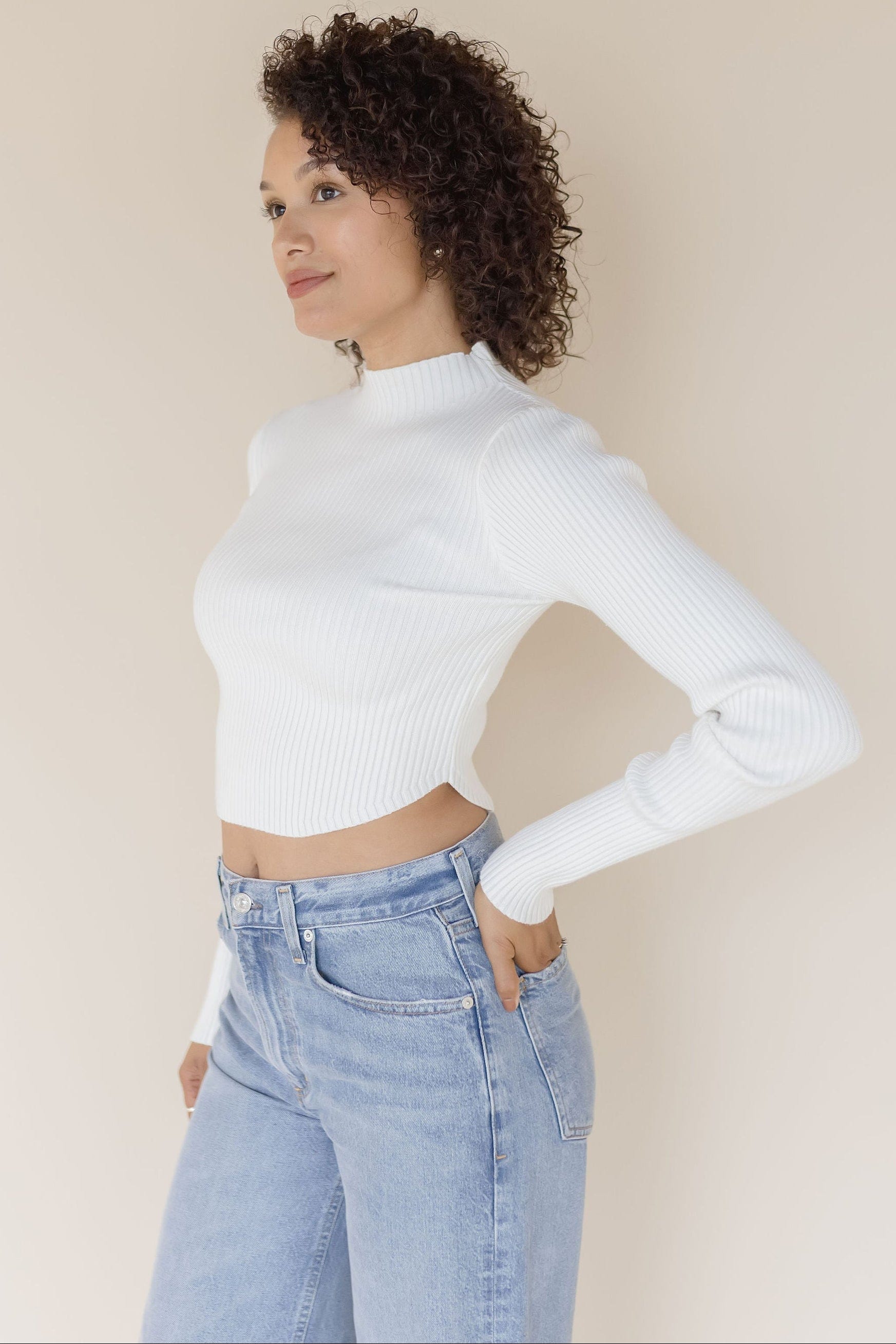 Daria Cropped Sweater Daria Cropped Sweater