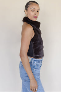 Cassidy Faux Fur Top